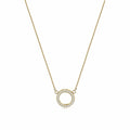 Open Circle Pendant Necklace